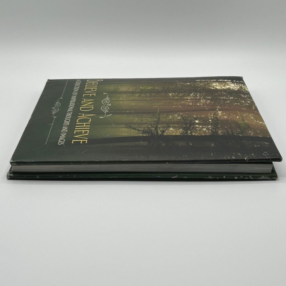 Believe and Achieve Collection of Inspirational Thoughts Images Hardcover Book - Picture 3 of 9